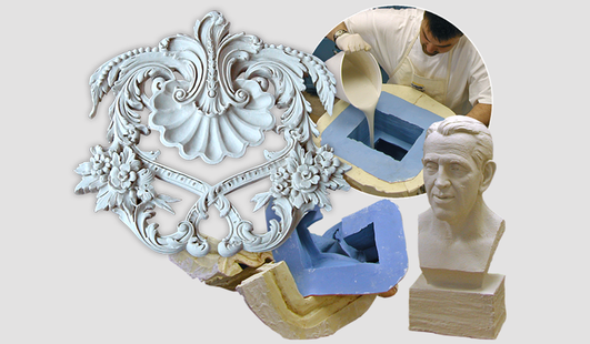Making Plaster Molds